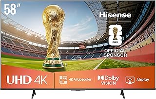 Hisense 58 inch Smart TV UHD 4K E6Q-Dolby…
