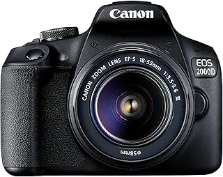 Compare Canon EOS 2000D DSLR Camera with 1855mm DC III lens Kit Black 2728C002 KSA Version with KSA Warranty Support at KSA Price