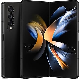 Compare SAMSUNG Galaxy Z Fold 4 Cell Phone, Factory Unlocked Android Smartphone, 512GB, Flex Mode, Hands Free Video, Multi Window View, Foldable Display, S Pen Compatible, US Version, 2022, Phantom Black at KSA Price