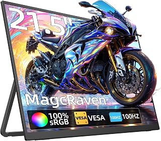 MAGICRAVEN 21.5'' Portable Monitor 100HZ…