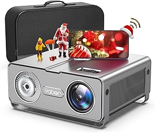 YABER Projector with WiFi and Bluetooth, 15000L…