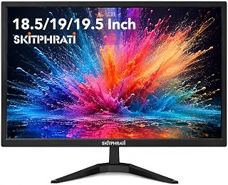 Compare SKitphrati 17 Inch Monitor 1440x900 LED Screen with HDMI VGA Ports, PC Monitor for Computer Laptop Xbox and Ras Pi 75HZ, 5Ms, 16:10, TN Panel, VESA,Viewing Angle 95° at KSA Price