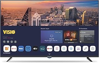 Compare VISIO 55VHSwebOS 55Inch 4K QLED WebOS TV with Dolby Digital Sound and Wall Bracket at KSA Price