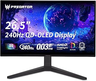 acer Predator Gaming Monitor | 26.5 inch WQHD 2560…