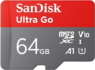 SanDisk Ultra Go micro SDXC UHS-I Card 64GB +…