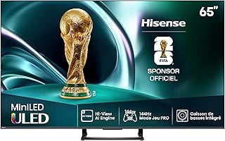 Hisense 65-Inch U7Q Series Mini-LED ULED 4K…