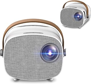 Mini Portable Projector, LED Projector HD 1080P…