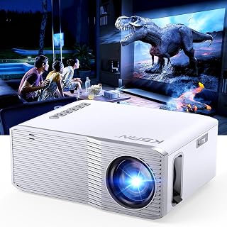 KSAN Projector, Mini Projector with WiFi and Bluetooth,…
