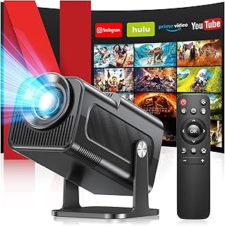 Mini Projector 4K, Full HD 1080P Mini Projector,…