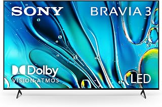 Compare Sony Bravia 3 85 Inch 4K HDR Smart TV, Google TV with Dolby Vision Atmos at KSA Price
