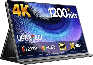UPERFECT Portable Monitor 4K 16" | 1200…