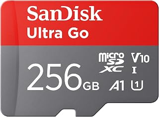 SanDisk 256GB Ultra Go microSDXC UHS-I Card, Up…