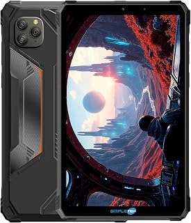 Compare SIMPLETEK  Rugged Tablet 8.68"  128GB ROM  6+18GB RAM Boost  6600mAh Battery  IP68IP69K Protection  Android 13  NFC  Dual SIM 4G LTE + WiFi at KSA Price