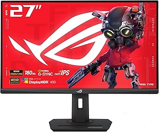 Compare ASUS ROG Strix 27” QHD 2560x1440 HDR400 USBC Gaming Monitor XG27ACS, 180Hz,1ms, Fast IPS, 133% sRGB, Extreme Low Motion Blur Sync, GSync Compatible, DisplayWidget, Tripod Socket, 3 Year Warranty at KSA Price
