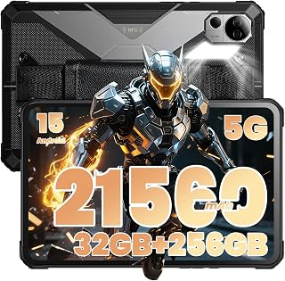 Compare FOSSiBOT DT3 5G Outdoor Tablet Android 15, 21560 mAh Battery 66 W, Dimensity 7300 5G Robust Tablets, 32GB+256GB2TB, 10.4 Inch 2K FHD Display, 64MP + 32MP Camera, IP68IP69K Tablet Waterproof at KSA Price