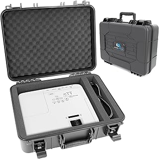 Compare CASEMATIX Home Video Projector Hard Case Fits PowerLite and Home Cinema DLP WXGA 1080p 3D Projectors for Select Models Pro EX9200, 1781W, 1761W, 1284,640, 740HD, 1040 and More Projectors at KSA Price
