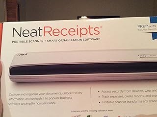Compare NeatReceipts 2005137 Premium Portable Sheetfed Mobile Scanner at KSA Price