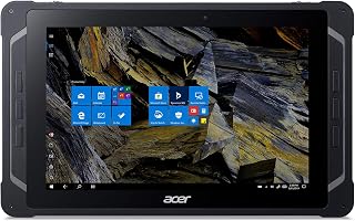 Compare Acer Enduro T1 ET11031WC2KN Rugged Tablet, 10.1" WXGA IPS Touch, Intel Celeron N3450, 4GB LPDDR4, 64GB eMMC, WiFi5, Front 2MP Webcam, Rear 5MP Webcam, Portfolio Keyboard, Windows 10 Professional at KSA Price
