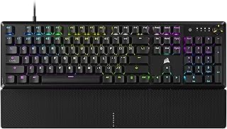 Compare Corsair K70 CORE RGB Mechanical Gaming Keyboard with Palmrest  PreLubricated MLX Red Linear Keyswitches  Sound Dampening  Media Control Dial  iCUE Compatible  QWERTY NA Layout  Black at KSA Price