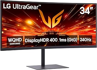 LG 34G630A-B 34-Inch Ultragear WQHD (3440 x…