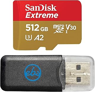 SanDisk 512GB Extreme V30 A2 microSDXC Memory…