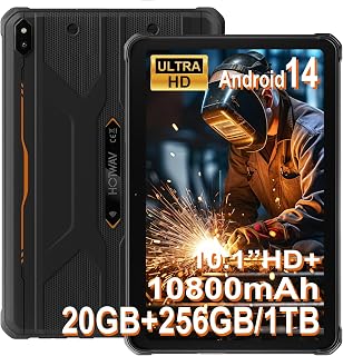 HOTWAV R10 Pro 2025 Rugged Tablet, 20GB +…