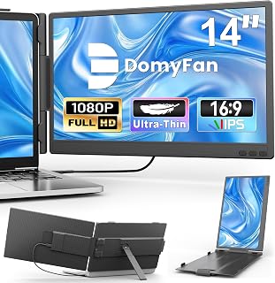 14 Inch Laptop Screen Extension Screen, Dual Ultra-Thin…