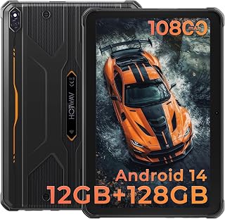 HOTWAV R8 Rugged Tablet Android 14, 10800mAh…
