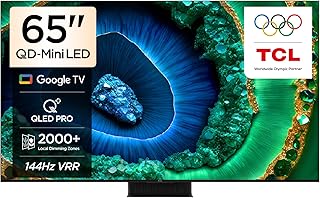 TCL 65 Inch 4K Premium QD-Mini LED HDR…
