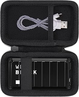 Compare Aenllosi Hard Carrying Case for WD_Black 500GB 1TB 2TB P50 Game Drive Portable External SSD at KSA Price