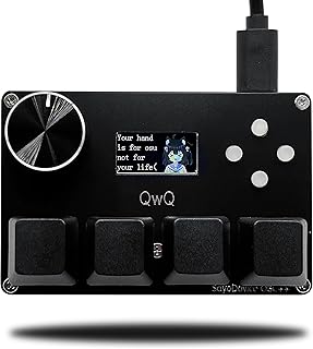 Compare SayoDevice O3C++ OSU Keyboard Rapid Trigger Hall Switches Magnetic Linear Switches Keyboard with Knob and Screen,Copy Paste,Shotcut,Macro Hotswap Mini Keypad Black at KSA Price