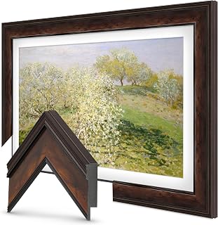 Frame My TV Deco TV Frames - Burlwood…