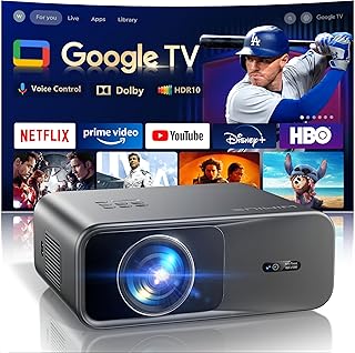 Smart Projector Google TV DoIby Audio, Projector…