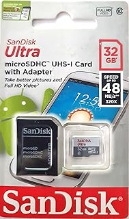 SanDisk SDSQUNB-032G-GN3MA Micro SDHC Ultra Class…