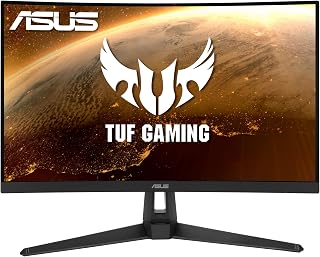 Compare ASUS TUF Gaming VG27WQ1B Curved Gaming Monitor 27 Inch WQHD 2560x1440, 165HzAbove 144Hz, Extreme Low Motion Blur, Adaptivesync, FreeSync Premium, 1ms MPRT, HDR10, grey at KSA Price