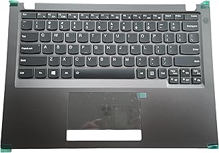 Compare replacement keyboard US layout for Lenovo V73013 black with Cshell, touch pad, and backlight laptop keyboard at KSA Price