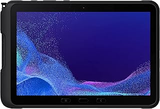 Compare SAMSUNG Galaxy TabActive4 Pro 10.1” 64GB WiFi Android Work Tablet, LTE Unlocked, 4GB RAM, Rugged Design, Sensitive Touchscreen, LongBattery Lifefor Workers, SMT630NZKAN20, Black at KSA Price