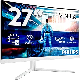 Compare Philips 68.5cm 27.0" 27M2C5501 16:09 2xHDMI+DP Curved wh. at KSA Price