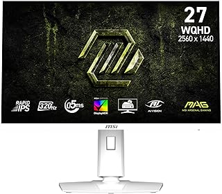 MSI MAG 274QRFW X32 27-inch 2560 x 1440…