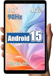 Compare ALLDOCUBE Android 15 Tablet 8.7 Inch, 90Hz High Refresh Rate Mini Tablet, iPlay 60 mini Support 4G LTE & GPS, Octacore T606 Lightweight Tablet, 12GB+64GB+512GB Extended, Dual Speakers at KSA Price