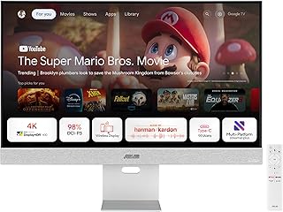 Compare ASUS ZenScreen 31.5" 4K USBC Smart Monitor MS32UC  UHD 3840 x 2160 IPS, 98% DCIP3, GoogleTV, Harman Kardon Speakers, USBC 90W PD, Wireless Display, Netflix and Youtube, 3 YR Warranty at KSA Price