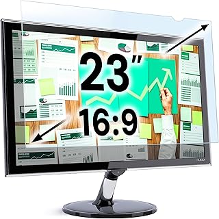 Compare VINTEZ 23 inch AntiGlare Blue Light Blocking Screen Protector Panel for 16:9 Widescreen Computer Monitor  LED PC AntiUV Eye Protection Filter Film  AntiScratch Diagonal Frame Shield at KSA Price