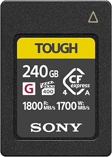 Sony 240GB Tough CFexpress Type A Flash Memory…