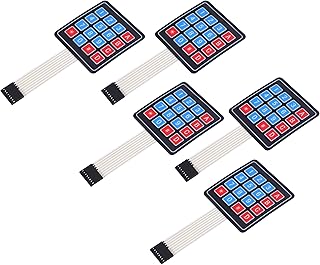 Compare Teyleten 4x4 Matrix Membrane Switch Keypad Keyboard  16 Key for Arduino  5PCS at KSA Price