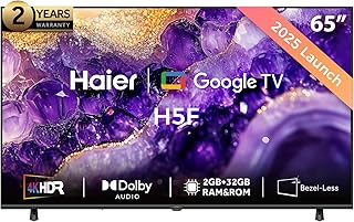 Haier 65 Inch 4K UHD Smart Google TV |…