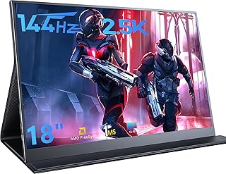 MagicRaven Portable Gaming Monitor, 18" 2.5K…