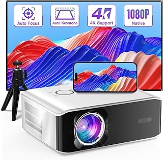 Auto Focus Android System 30000L Smart Mini Projector…