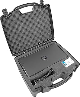 Compare CASEMATIX Portable Printer Hard Case Compatible with HP Officejet 200 Wireless Mobile Printer, Ink Cartridge, Power Adapter & Cables  Crushproof Travel Bag, Case Only at KSA Price