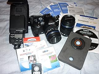 OM SYSTEM Olympus Evolt E520 10MP Digital SLR…