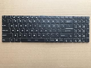 Compare NURII Laptop Keyboard Advanced Compatible with MSI GP63 Leopard013 15.6" Gaming Laptop RGB Keyboard Full Colorful Backlit Simple&easy to use at KSA Price